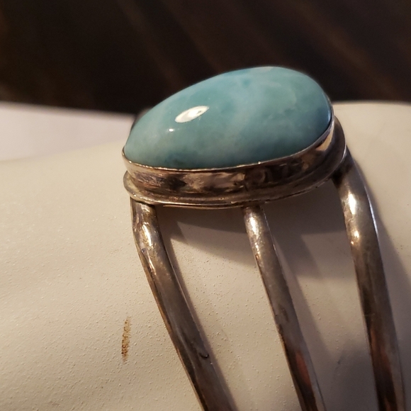 SS Vintage Handcrafted Bracelet/Cuff Adjustable - Picture 3 of 6